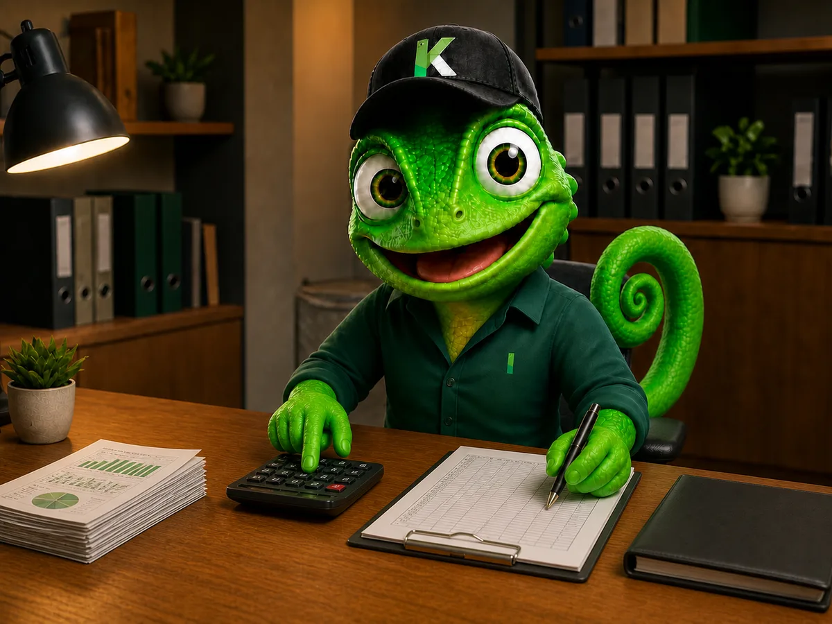 Exemplo de serviços contábeis na KaleOS